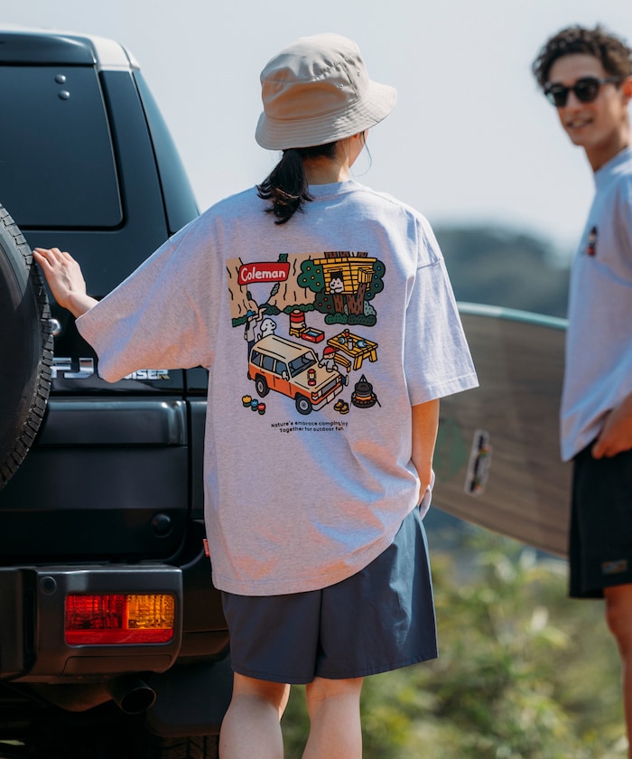 庫存倒數！！Coleman × matsui rocky camping SS TEE / 短袖T恤