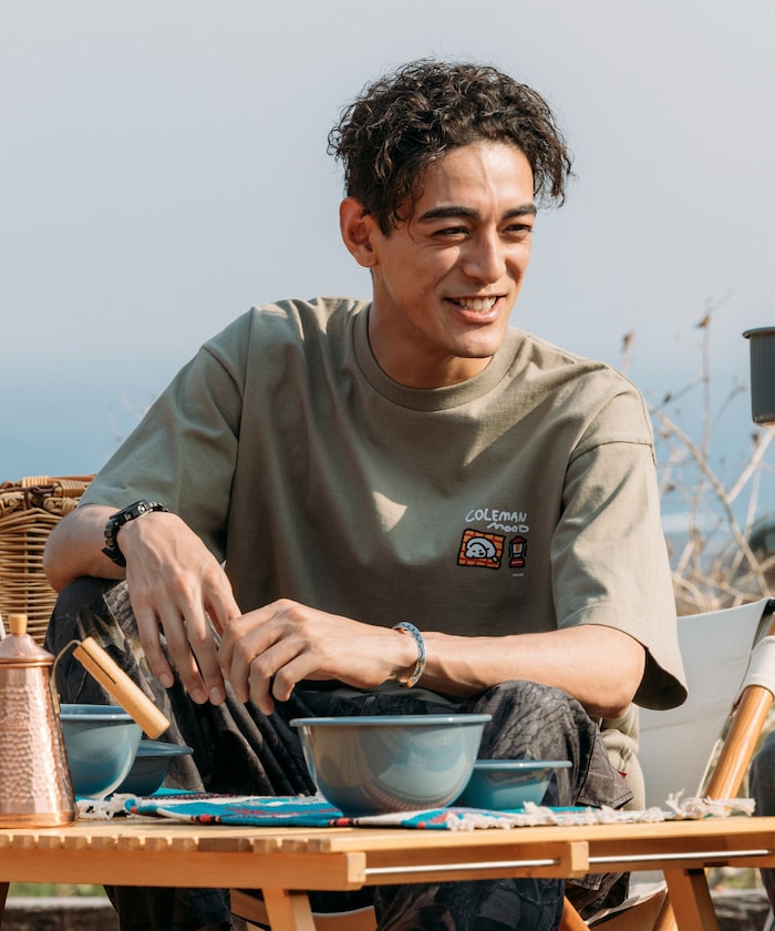 庫存倒數！！Coleman × matsui  Lantern SS TEE / 短袖T恤