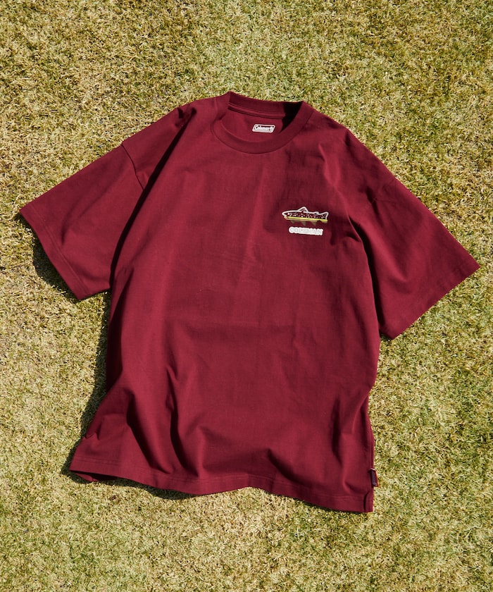 Coleman × FREAK'S STORE Fishing Goods / 背後插畫 短袖T恤