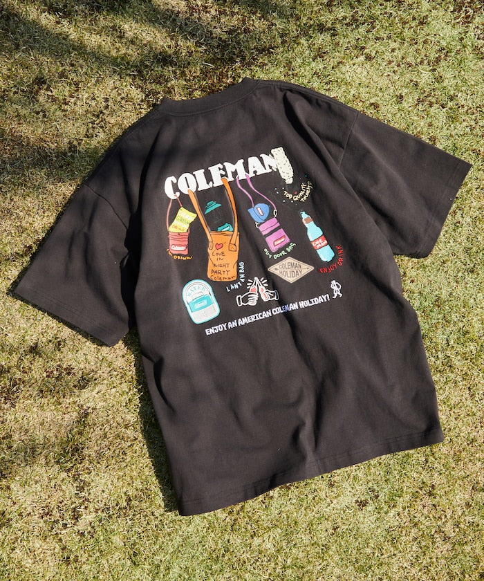 Coleman × FREAK'S STORE fes scene / 背後插畫 短袖T恤