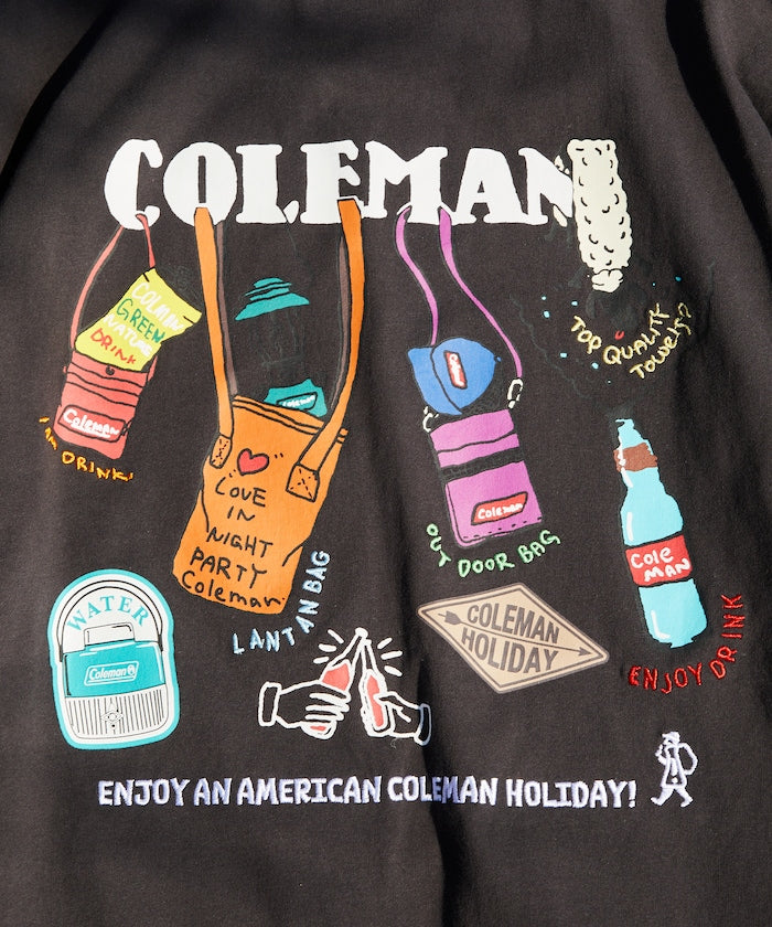 Coleman × FREAK'S STORE fes scene / 背後插畫 短袖T恤