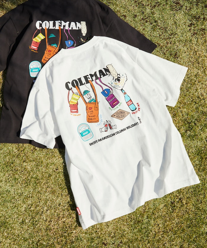 Coleman × FREAK'S STORE fes scene / 背後插畫 短袖T恤