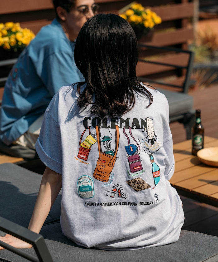 Coleman × FREAK'S STORE fes scene / 背後插畫 短袖T恤