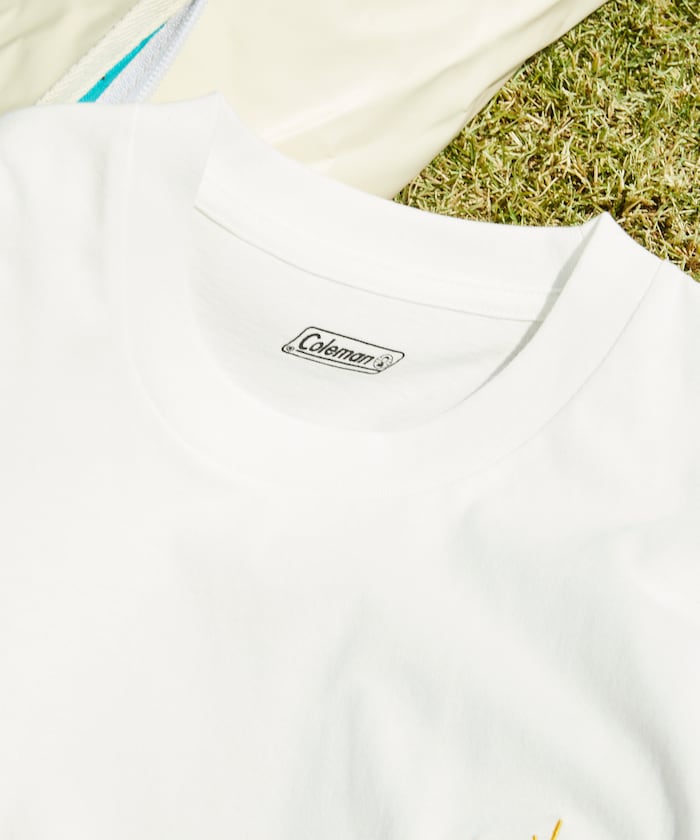 Coleman × FREAK'S STORE Line Drawing  / 背面插畫 短袖T恤