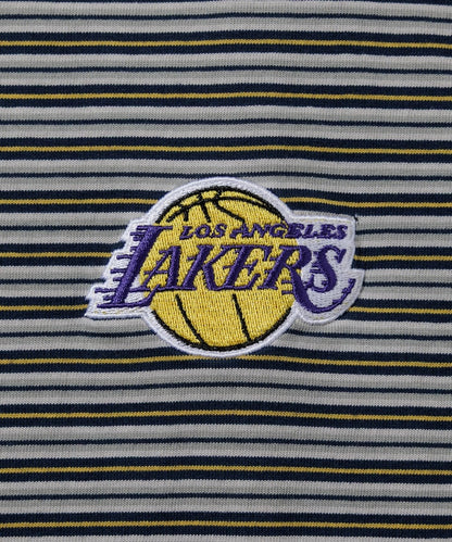 NBA 別注 / 多色條紋 短袖T恤