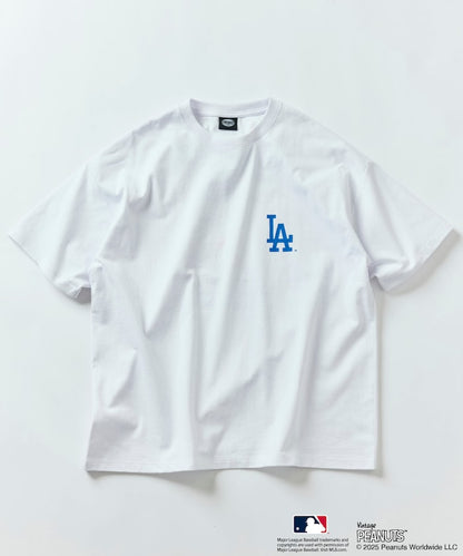 PEANUTS × MLB 聯名款 短袖T恤 / DODGERS