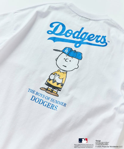 PEANUTS × MLB 聯名款 短袖T恤 / DODGERS