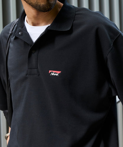 NANGA / 別注 neo-PRO 涼感抗UV吸濕速乾拉繩機能 POLO（日本製）