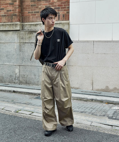UMBRO / 別注復古標誌印花短袖T恤