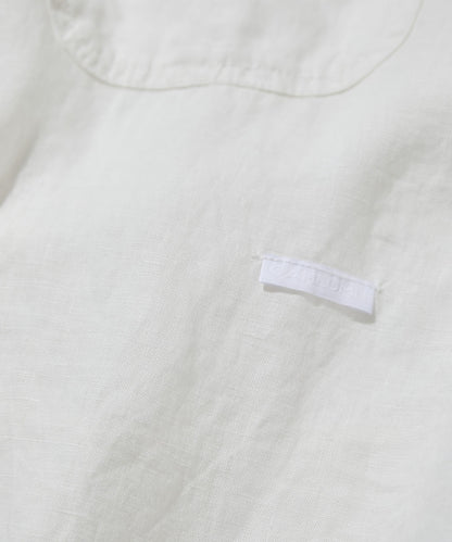 CAHLUMN Belgium Linen Open Collar Shirt 1.1 / 比利時亞麻開領 短襯衫