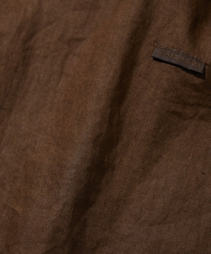CAHLUMN Belgium Linen Open Collar Shirt 1.1 / 比利時亞麻開領 短襯衫