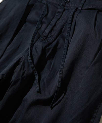 CAHLUMN Extra Long Staple Organic Cotton 2 Tuck Chino Pant / 超長纖維有機棉 2褶錐形寬版斜紋褲