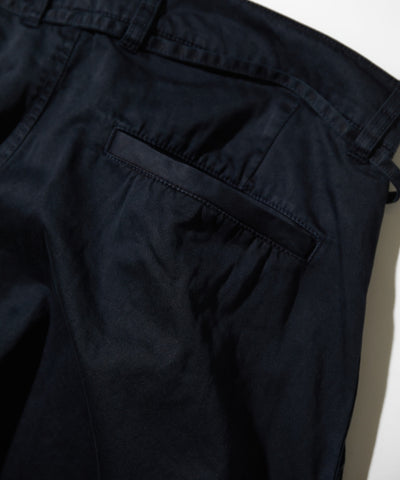 CAHLUMN Extra Long Staple Organic Cotton 2 Tuck Chino Pant / 超長纖維有機棉 2褶錐形寬版斜紋褲