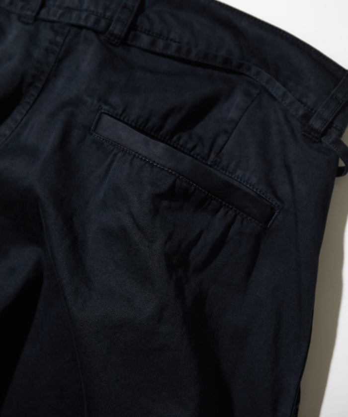 CAHLUMN Extra Long Staple Organic Cotton 2 Tuck Chino Pant / 超長纖維有機棉 2褶錐形寬版斜紋褲