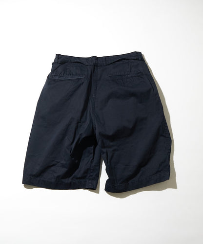 CAHLUMN Extra Long Staple Organic Cotton 2 Tuck Chino Shorts / 有機棉雙褶寬版短褲