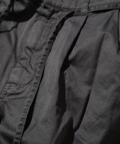 CAHLUMN Extra Long Staple Organic Cotton 2 Tuck Chino Shorts / 有機棉雙褶寬版短褲
