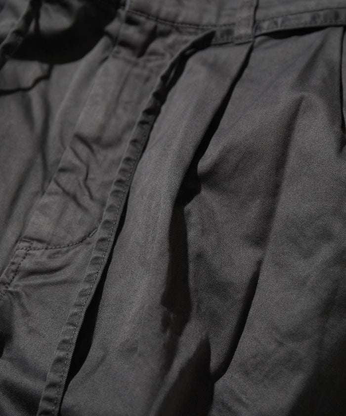 CAHLUMN Extra Long Staple Organic Cotton 2 Tuck Chino Shorts / 有機棉雙褶寬版短褲