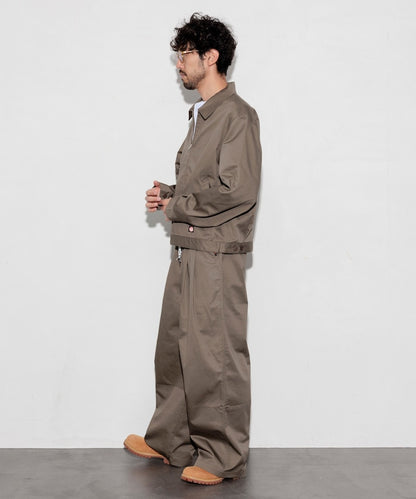 RED KAP 別注 SMU PT-38 2TUCK BAGGY WIDE TWILL PANTS / 別注寬版雙褶厚斜紋工作圓筒長褲