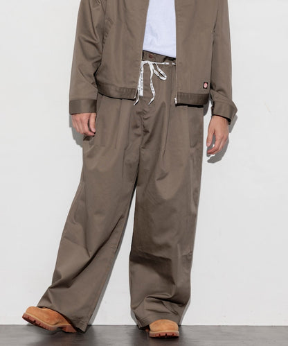 RED KAP 別注 SMU PT-38 2TUCK BAGGY WIDE TWILL PANTS / 別注寬版雙褶厚斜紋工作圓筒長褲