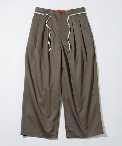RED KAP 別注 SMU PT-38 2TUCK BAGGY WIDE TWILL PANTS / 別注寬版雙褶厚斜紋工作圓筒長褲