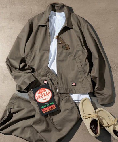 RED KAP 別注 SMU JK-22 Work Zip JACKET / 工裝拉鍊外套