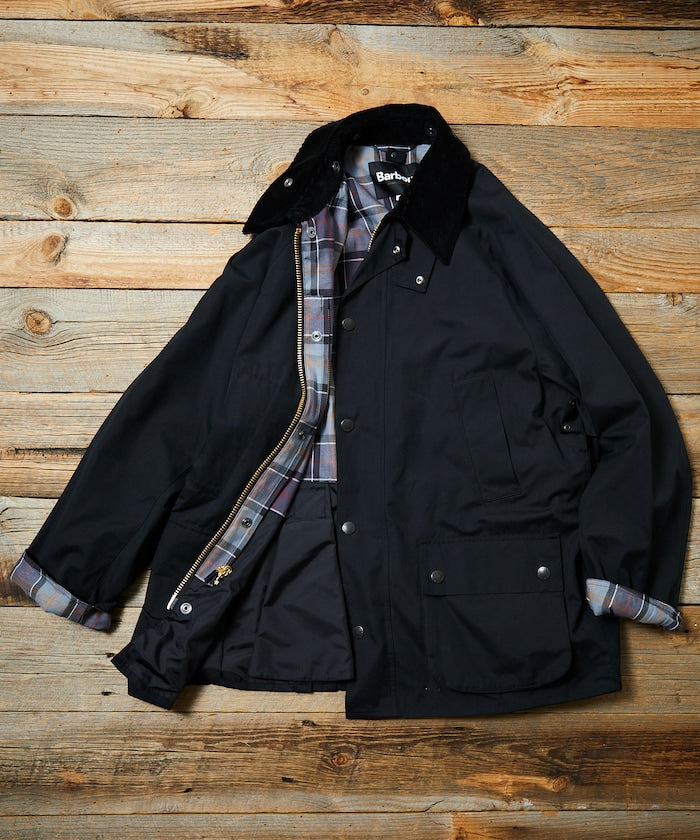 Barbour × FREAK'S STORE / 別注 BEDALE OS Sleeve 中長版外套