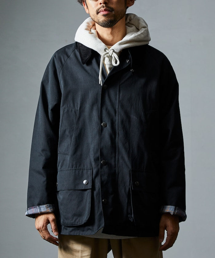 Barbour × FREAK'S STORE / 別注 BEDALE OS Sleeve 中長版外套