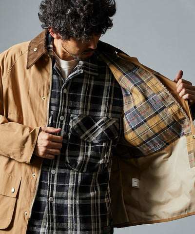 Barbour × FREAK'S STORE / 別注 BEDALE OS Sleeve 中長版外套