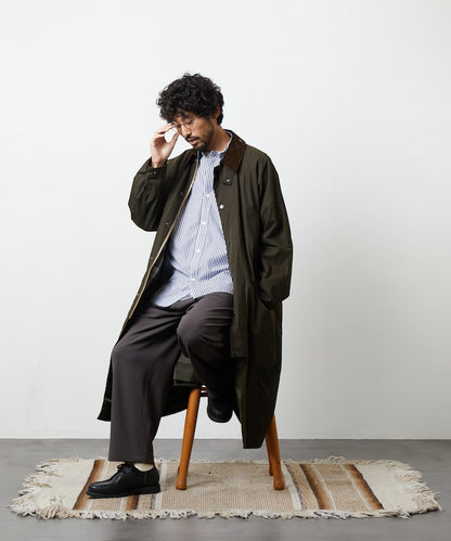 Barbour × FREAK'S STORE / 別注 SNOWDON 長版立領外套