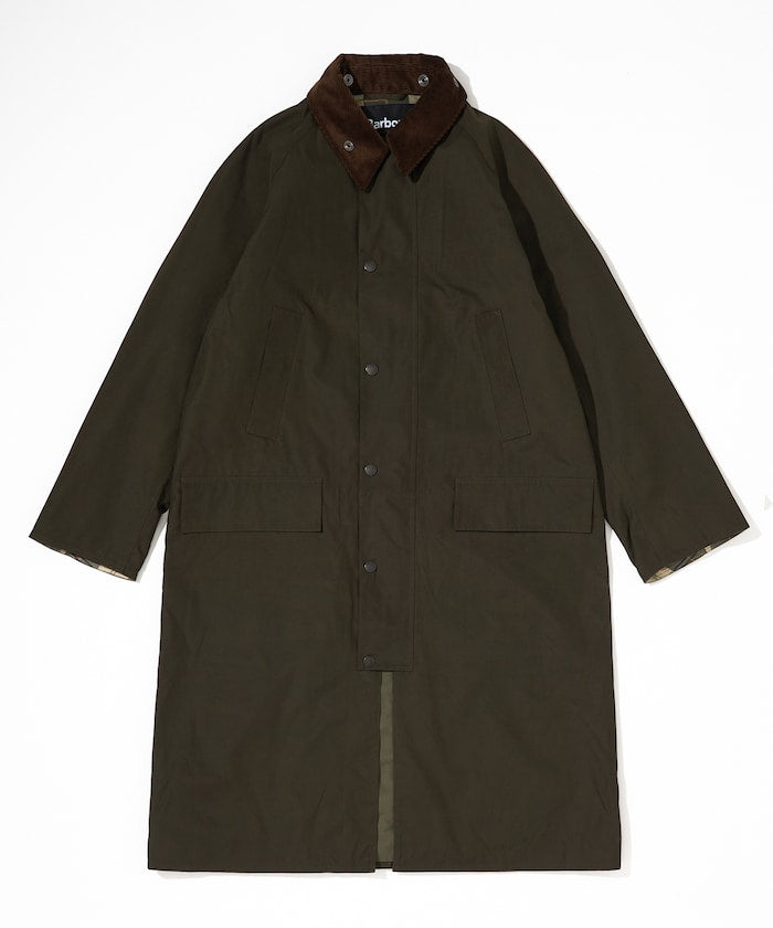 Barbour × FREAK'S STORE / 別注 SNOWDON 長版立領外套