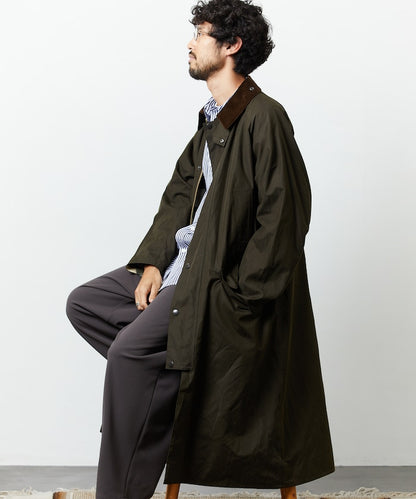 Barbour × FREAK'S STORE / 別注 SNOWDON 長版立領外套