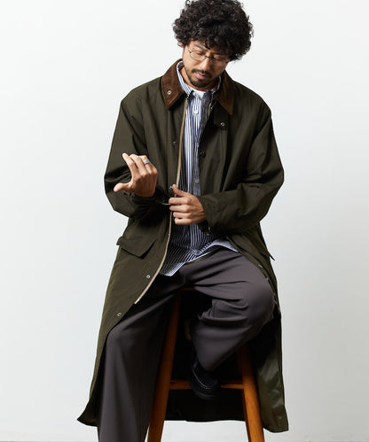 Barbour × FREAK'S STORE / 別注 SNOWDON 長版立領外套