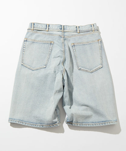 CAHLUMN Selvedge Denim Baggy Shorts / 13.2oz 日本織製 藍耳水洗丹寧短褲｜