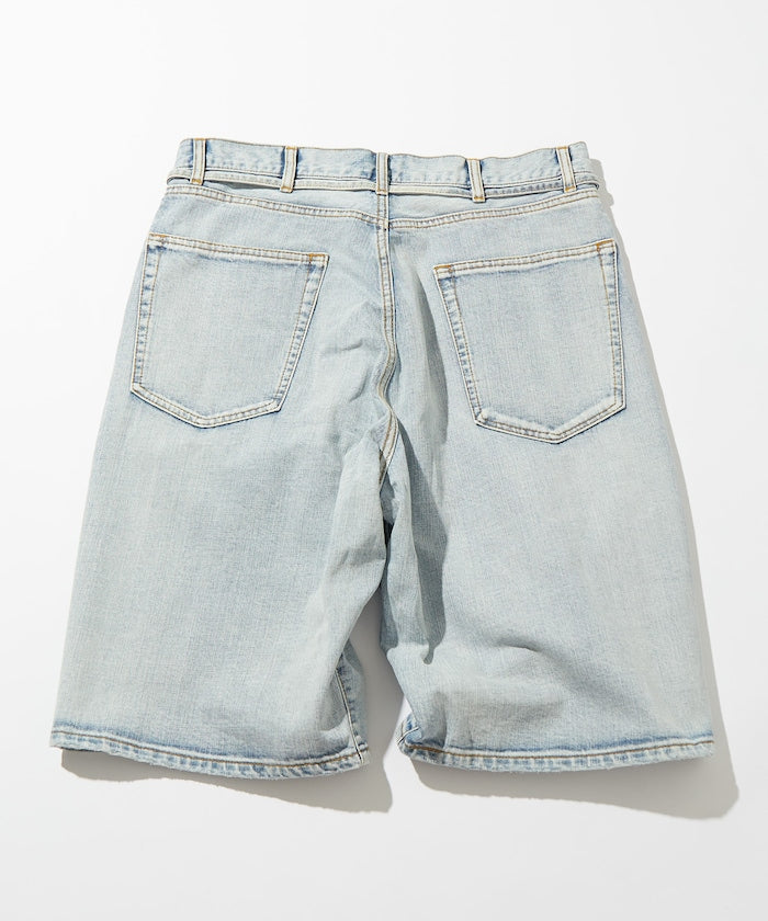 CAHLUMN Selvedge Denim Baggy Shorts / 13.2oz 日本織製 藍耳水洗丹寧短褲｜
