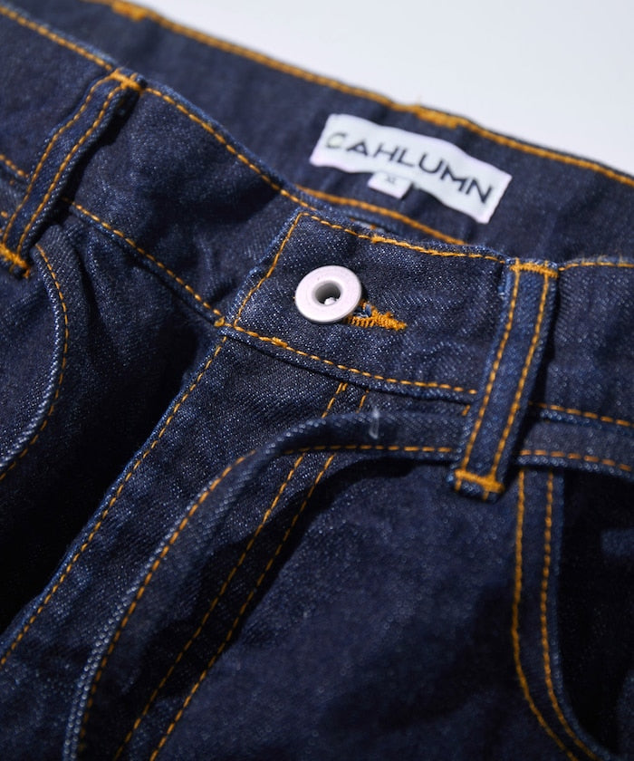 CAHLUMN Selvedge Denim Baggy Shorts / 青耳丹寧短褲