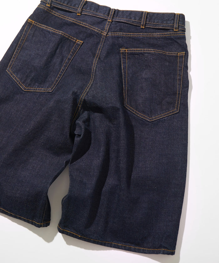 CAHLUMN Selvedge Denim Baggy Shorts / 青耳丹寧短褲