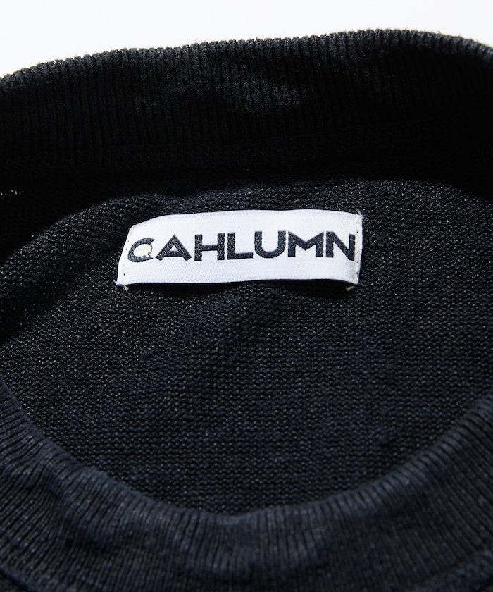 CAHLUMN French Linen Pocket T-Shirt / 亞麻 口袋 短袖T恤