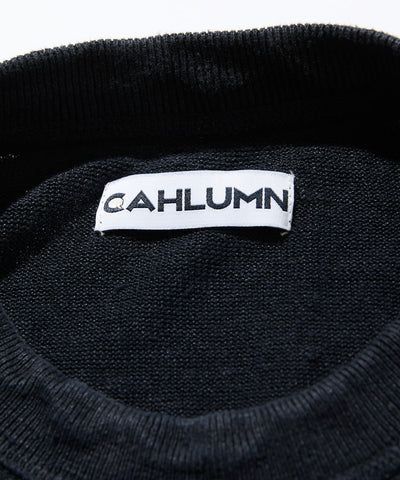 CAHLUMN French Linen Pocket T-Shirt / 法國諾曼地亞亞麻 雙面 口袋T恤