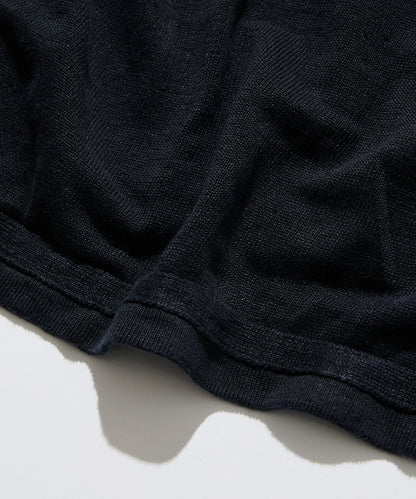 CAHLUMN French Linen Pocket T-Shirt / 法國諾曼地亞亞麻 雙面 口袋T恤