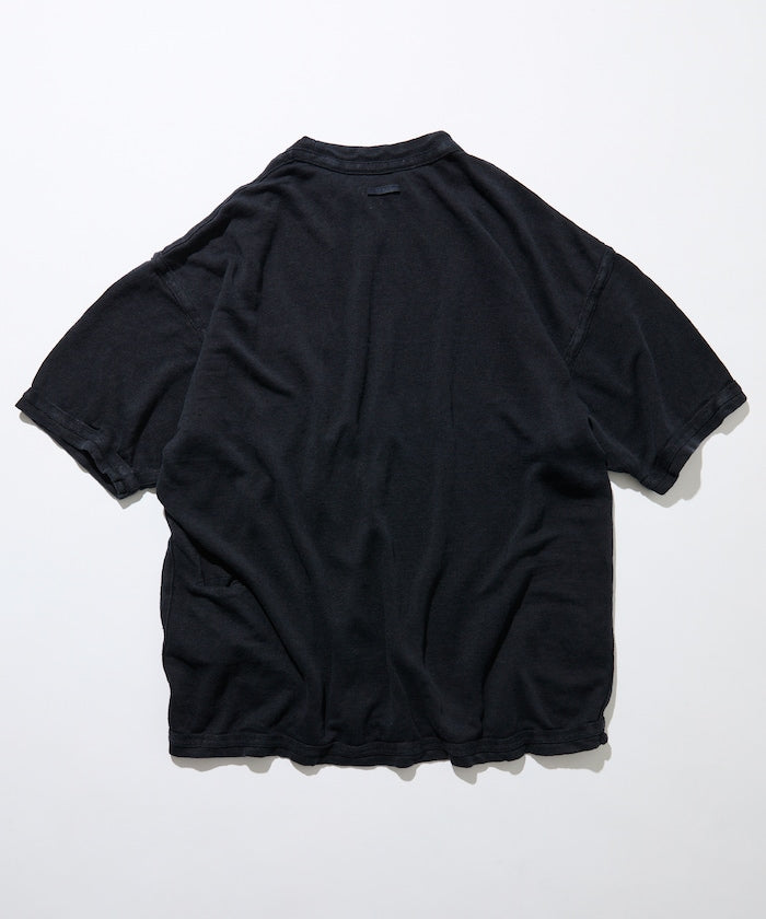 CAHLUMN French Linen Pocket T-Shirt / 法國諾曼地亞亞麻 雙面 口袋T恤