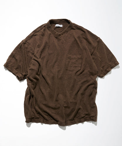 CAHLUMN French Linen Pocket T-Shirt / 亞麻 口袋 短袖T恤