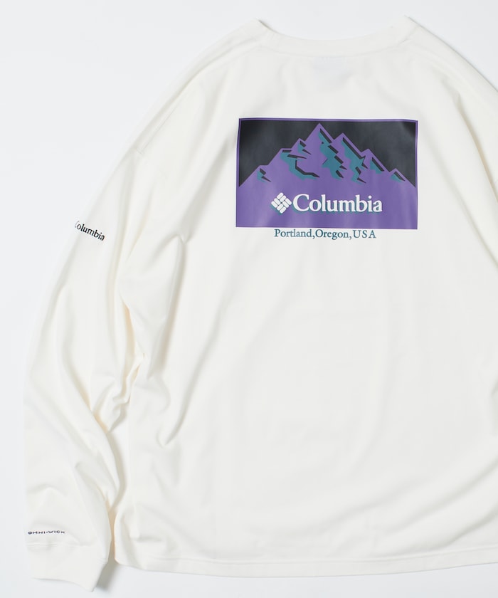 COLUMBIA X FREAK’S STORE / 山景長袖T恤