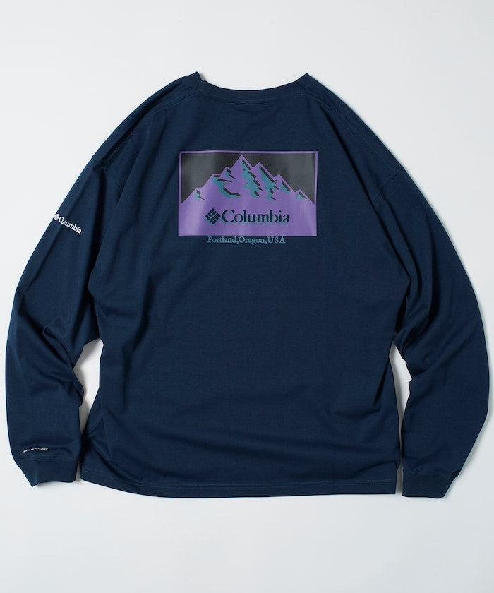 COLUMBIA X FREAK’S STORE / 山景長袖T恤
