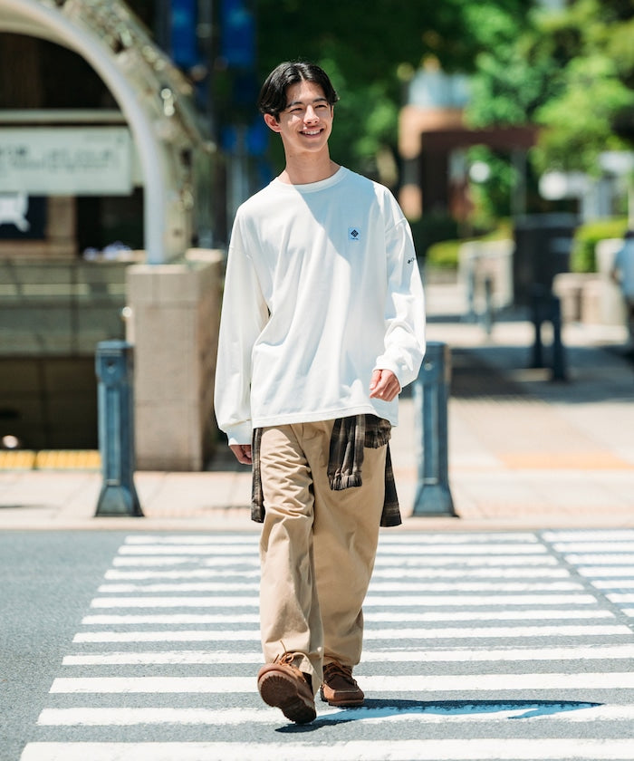 COLUMBIA X FREAK’S STORE / 山景長袖T恤