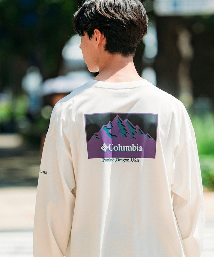 COLUMBIA X FREAK’S STORE / 山景長袖T恤