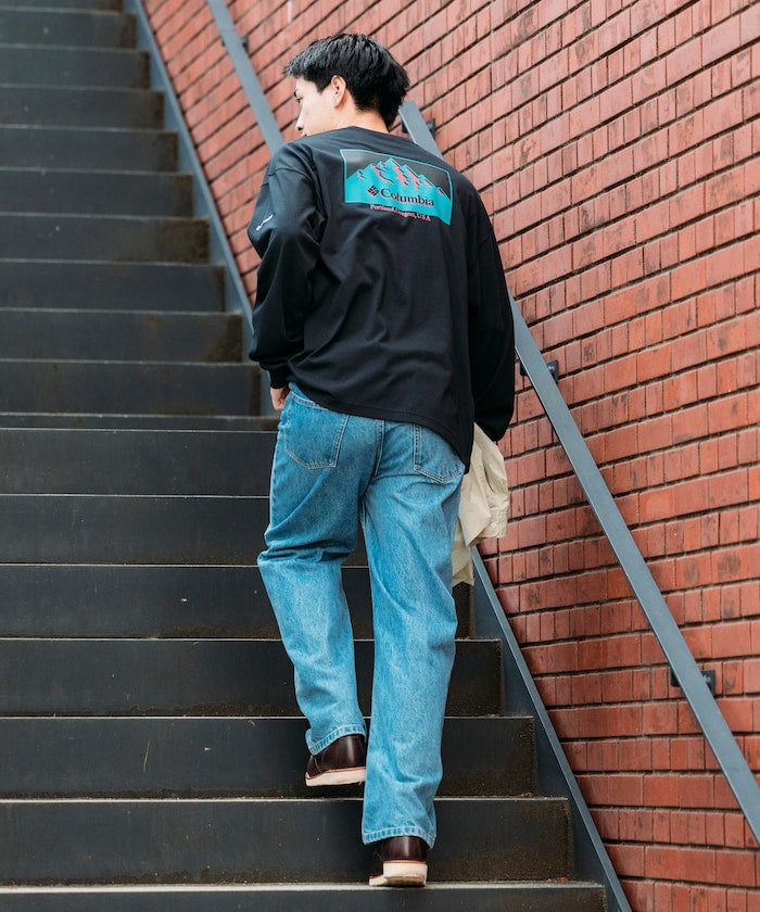 COLUMBIA X FREAK’S STORE / 山景長袖T恤
