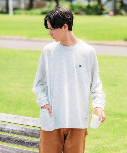 COLUMBIA X FREAK’S STORE / 側口袋 長袖T恤