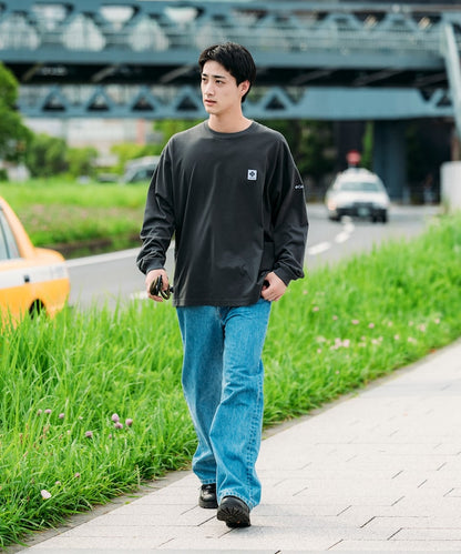 COLUMBIA X FREAK’S STORE / 側口袋 長袖T恤