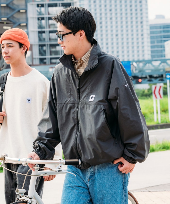 COLUMBIA X FREAK’S STORE / 防潑水輕量尼龍外套 *10月上旬出貨