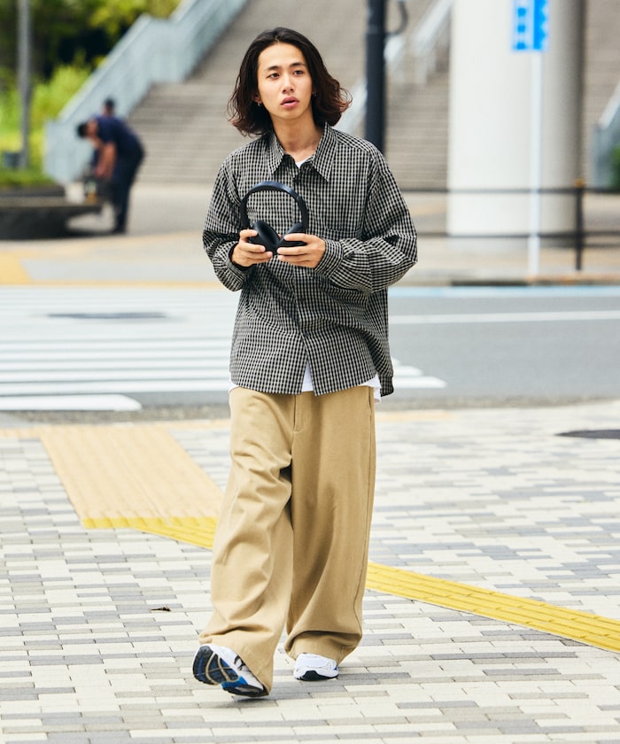 FREAK’S STORE / 條紋休閒襯衫